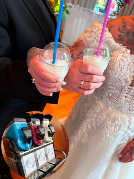 Sweetmoments für das frisch vermählte Hochzeitspaar